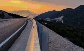 Pristupne ceste mostu Pelješac