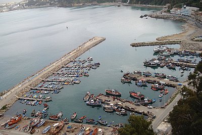 Extension of fishing port Stora