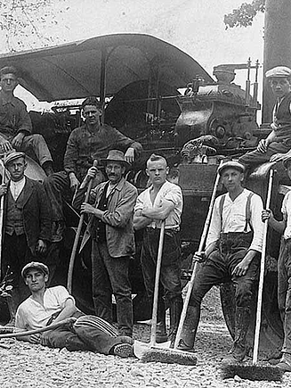Picture of men on the building site