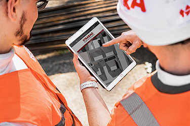 Image of project creation work
