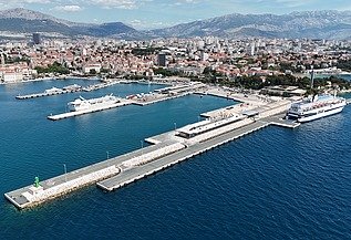 Vanjski vezovi u Luci Split