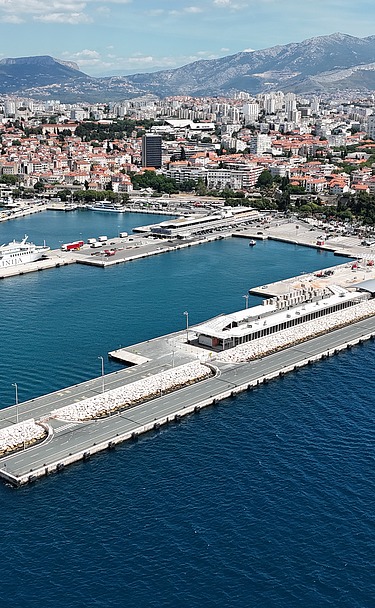 Vanjski vezovi u Luci Split
