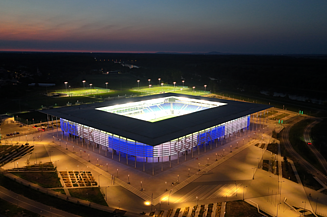 NK Osijek noću